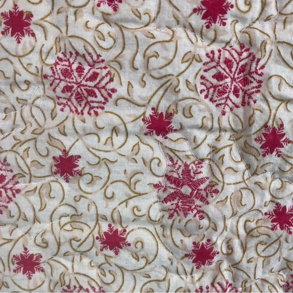 Handmade Quilt Christmas JOY Mice & Holly-small size